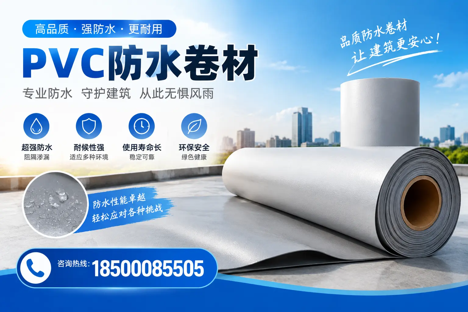 如何选择高质量的PVC防水卷材？攀枝花消费者必看指南